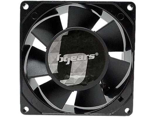 B-BLASTER-AC90X38 - Bgears b-Blaster-AC 100-125V 2ball bearing Heavy Duty Cast Aluminum 90mm x 38mm Fan