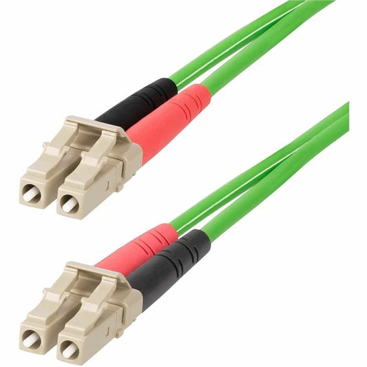 LCLCL-10M-OM5-FIBER - StarTech 10m 32.8ft LC to LC UPC OM5 Multimode Fiber Optic Cable
