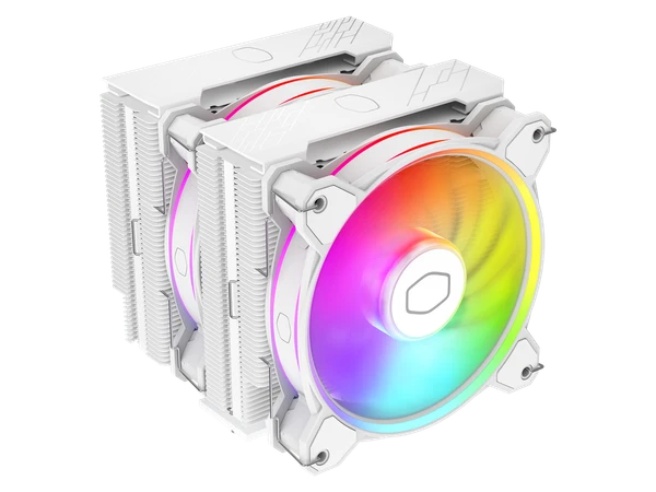 RR-D6WW-20PA-R1 - Cooler Master Hyper 622 Halo White CPU Air Cooler MF120 Halo² Fan Dual Loop AR
