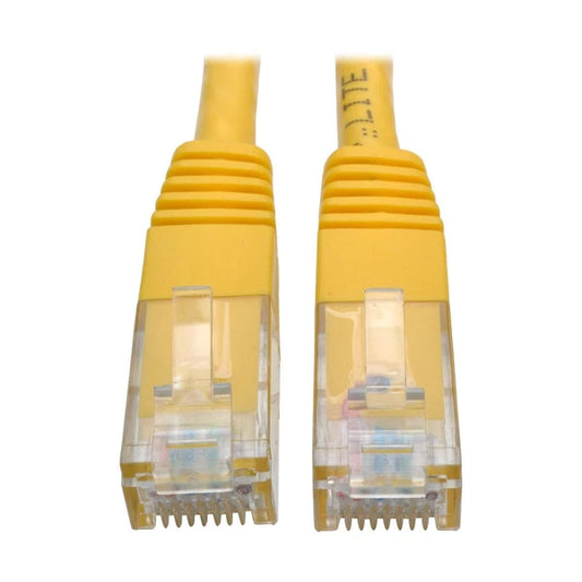 N200-003-YW - Tripp Lite 3ft Cat6 Gigabit RJ45 550MHz 24AWG Yellow Molded Patch Cable
