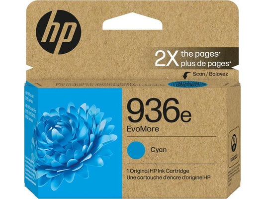 4S6V3LN - HP 936e EvoMore Cyan Ink Cartridge
