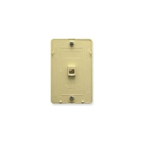 IC630DB6IV - ICC Phone Faceplate RJ-11 Phone Ivory