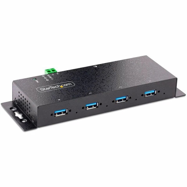 5G4AINDNPUSBAHUB - StarTech 4-Port Industrial USB 3.0 5Gbps Hub Rugged