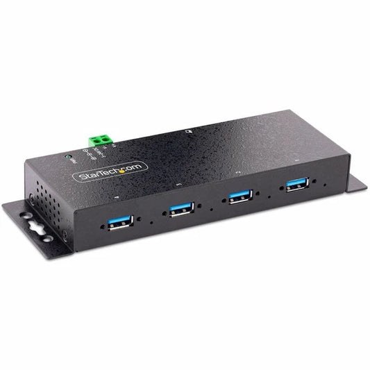 5G4AINDNPUSBAHUB - StarTech 4-Port Industrial USB 3.0 5Gbps Hub Rugged