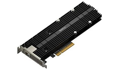 E10M20T1 - Synology AC E10M20-T1 M.2 Adapter & 10 Gigabit Ethernet Card 244578