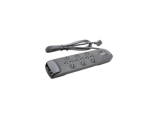 BV112230-08-BLK - Belkin 8ft. 12 Outlets 3996J Surge Protector