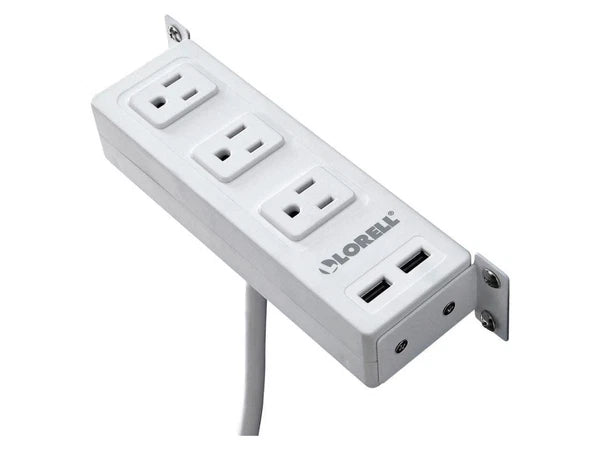 LLR33996 - Lorell Under Desk AC Power Center