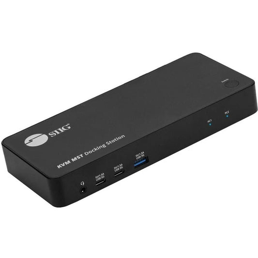 CEDK0111S1 - SIIG Dual Host USB-C KVM MST Docking Station