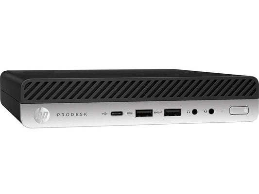 J1-600G4MA03 - HP Business Desktop ProDesk 600 G4-MINI Intel Core i7 8th Gen 8700T 2.40GHz