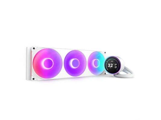 RL-KR42E-W2 - NZXT Kraken Elite RGB 420MM WHITE AIO Liquid Cooler