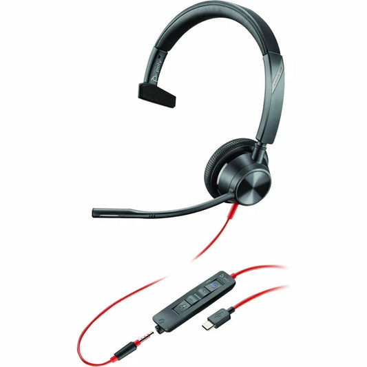 8M3U5AA-ABA - Plantronics Poly Blackwire 3315 Microsoft Teams USB-C Headset TAA