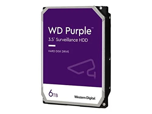 WD64PURZ - Western Digital Purple 6TB Hard Drive 3.5" Internal SATA Purple