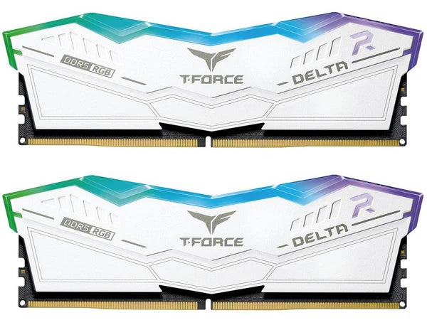 FF4D564G6000HC38ADC01 - Team T-Force Delta RGB 64GB 2 x 32GB 288-Pin PC RAM DDR5 6000 PC5 48000