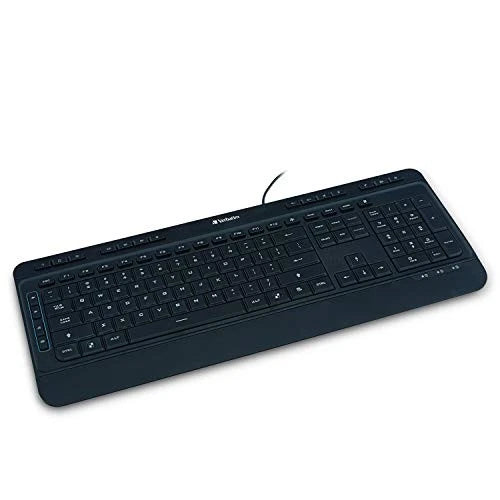 VER99789 - Verbatim Illuminated Wired Keyboard