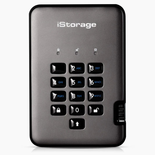 ISDAP2256SSD2000CX - iStorage diskAshur PRO2 SSD 2TB Secure Solid State Drive