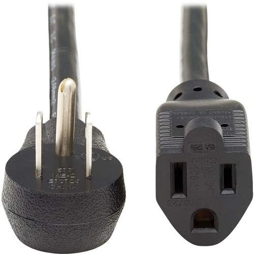 P024-006-15D - Tripp Lite Power Extension Cord Right-Angle 5-15P to 5-15R 14AWG 15A 6ft