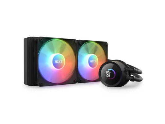 RL-KR240-B1 - NZXT Kraken RGB 240mm AIO RGB CPU Liquid CoolerLCD Display