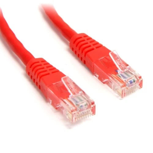 M45PATCH6RD - StarTech Cat5e Utp Rj-45 Male 1 X Rj-45 Male 6ft