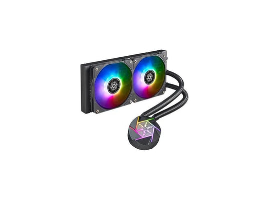VD240-SLIM - SilverStone VIDA 240 Slim High performance slim All-In-One Liquid Cooler