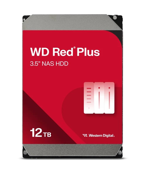 WD120EFGX - Western Digital Red Plus 12TB Hard Drive 3.5" Internal SATA