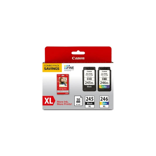 PG245XLCL246XL - Canon Pg-245xl/cl-246xl Combo Ink Cartridge/paper Kit