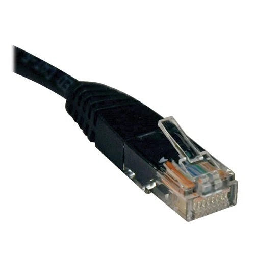 N002-012-BK - Tripp Lite Cat5e 350mhz Molded Patch rj45 12-ft. Cable