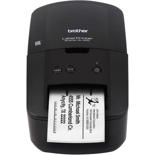 QL600 - Brother QL-600 Direct Thermal Monochrome Desktop Label/Receipt Printer