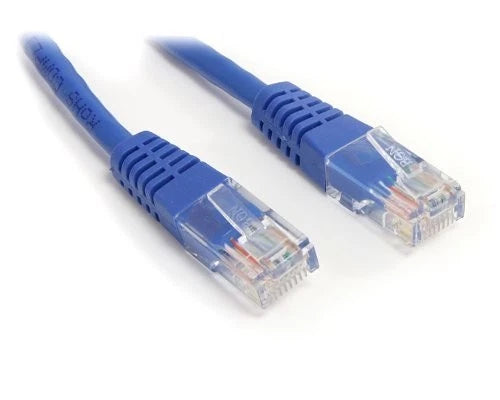 M45PATCH2BL - StarTech Cat5e Ethernet Cable 2ft Blue Molded Patch Cable