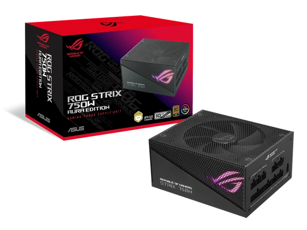 90YE00P3-B0NA00 - Universal Asus ROG Strix 750W Gold Aura Edition Fully Modular ATX Power Supply
