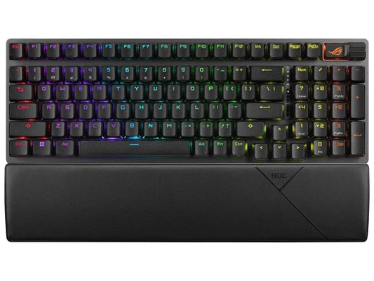 90MP037A-BKAA01 - Asus ROG Strix Scope II 96 Wireless Gaming Keyboard Tri-Mode Connection Dampen