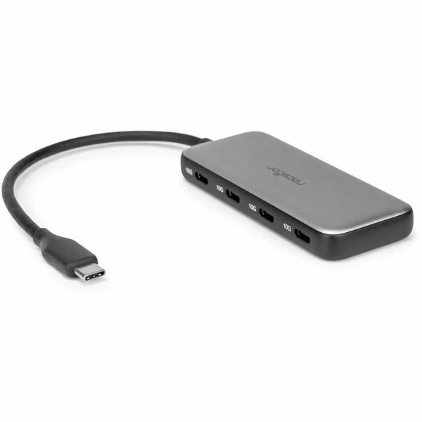 Y10A317-S1 - Rocstor USB-C HUB USB-C to Quad USB-C
