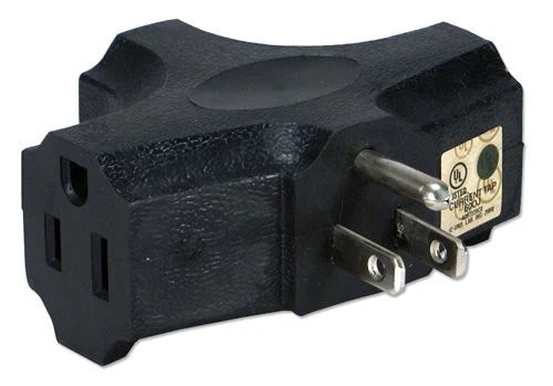 PA-3P - QVS Power Outlet Splitter Ac Power Ac Power 125 V AC 15 A