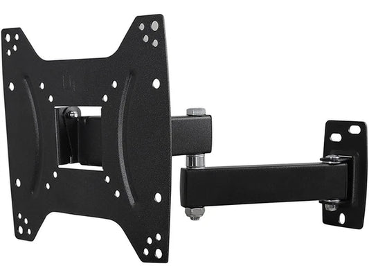 GML622 - Megamounts Black 17-42" Full Motion Tilt and Swivel Single Stud Wall Mount