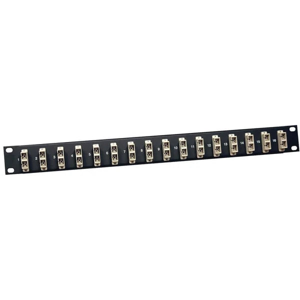 N490016SCSC - Tripp Lite 16-Port 62.5/125 or 50/125 SC/SC 1URM Fiber Patch Panel