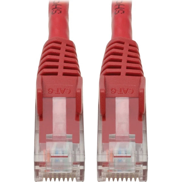 N201-004-RD - Tripp Lite Cat6 Gigabit Ethernet Snagless Molded Patch Cable