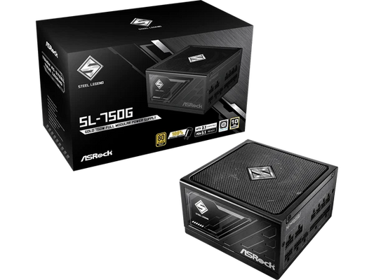 SL-750G - ASRock 750 W ATX3.1 & PCIe5.1 80 PLUS GOLD Full Modular Power