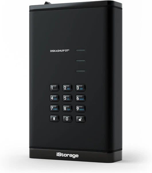 ISDT325624000F - iStorage diskAshur DT3 256-bit 24TB FIPS Level 3 Secure encrypted