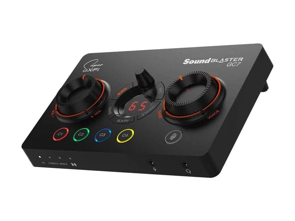 70SB185000000 - Creative Labs Creative Sound Blaster GC7 Game Streaming DAC Amp ft Programmable Buttons Super