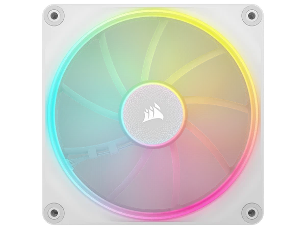 CO-9051031-WW - Corsair LX RGB Series iCUE LINK LX140 RGB White 140mm Fan Single