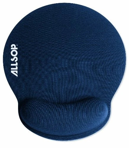 30206 - Allsop Memory Foam Mouse Pad blue