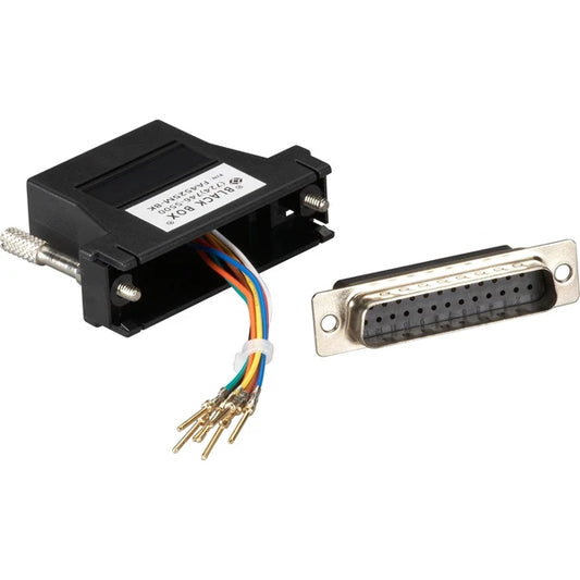 FA4525M-BK - Black Box Modular Adapter Kit DB15M to RJ45F