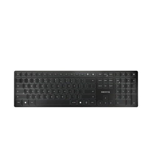 JK-9100US-2 - Cherry Americas Kw 9100 Slim Bluetooth Or Wrls Wrls Keyboard Black
