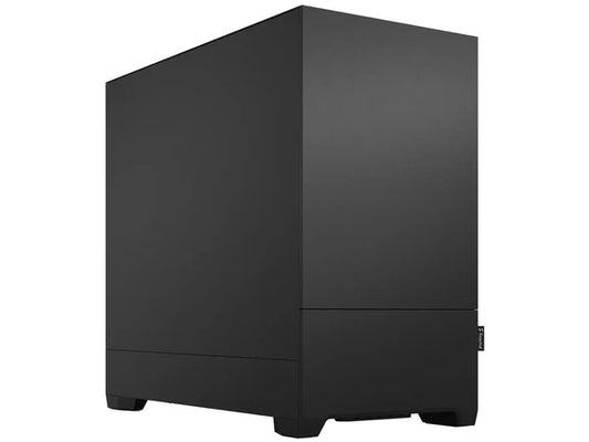 FD-C-POS1M-01 - Fractal Design Pop Mini Silent Black mATX Sound Damped Solid Panel Tower Computer Case