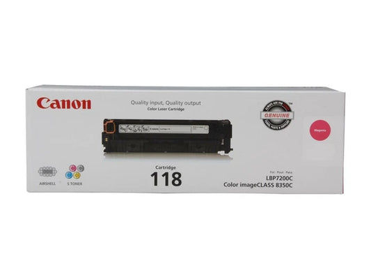 2660B001 - Canon 118 Toner Cartridge Magenta