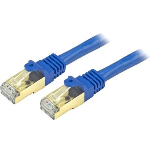 C6ASPAT6INBL - StarTech 6in Blue Cat6a Shielded Patch Cable
