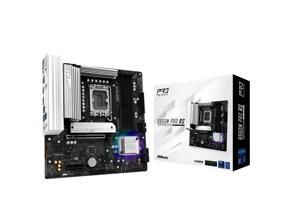 B860MRS - ASRock LGA 1851 Intel B860 SATA 6Gb/s Intel Core Ultra DDR5 MicRoll