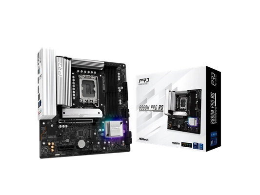 B860MRS - ASRock LGA 1851 Intel B860 SATA 6Gb/s Intel Core Ultra DDR5 MicRoll