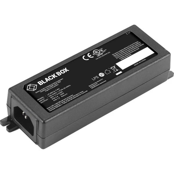 LPJ001ATR2 - Black Box PoE Gigabit Ethernet Injector