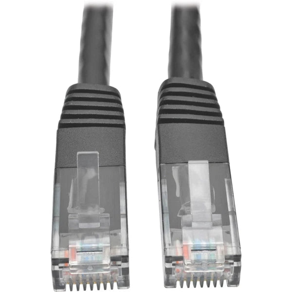N200-020-BK - Tripp Lite Cat6 Gigabit Rj45 550mhz Black Molded Patch Cable