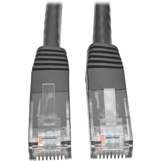 N200-020-BK - Tripp Lite Cat6 Gigabit Rj45 550mhz Black Molded Patch Cable